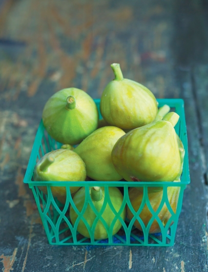 A basket full of a figs
