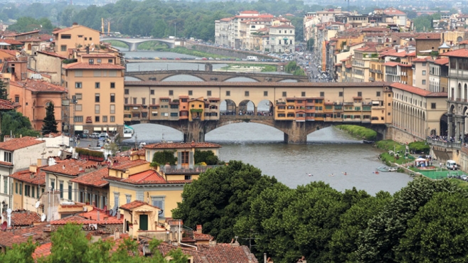 A bridge in Florence