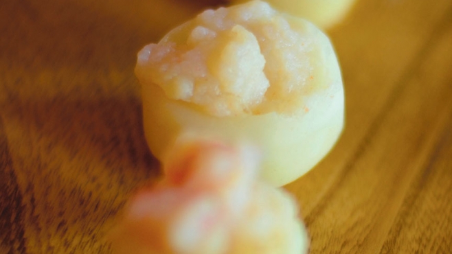 Shrimp-Stuffed Kokabu Turnips