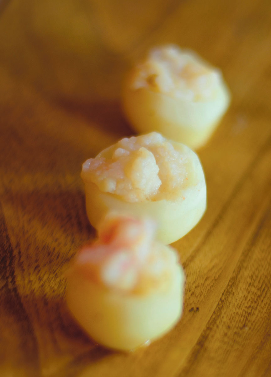 Shrimp-Stuffed Kokabu Turnips