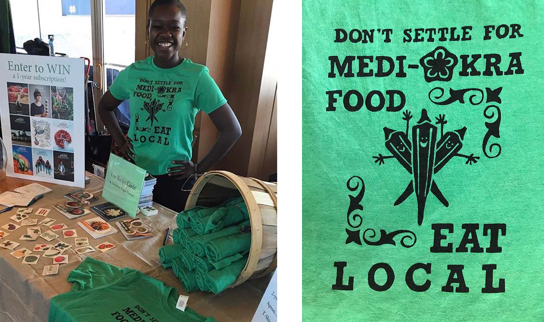 Edible Michiana t-shirt